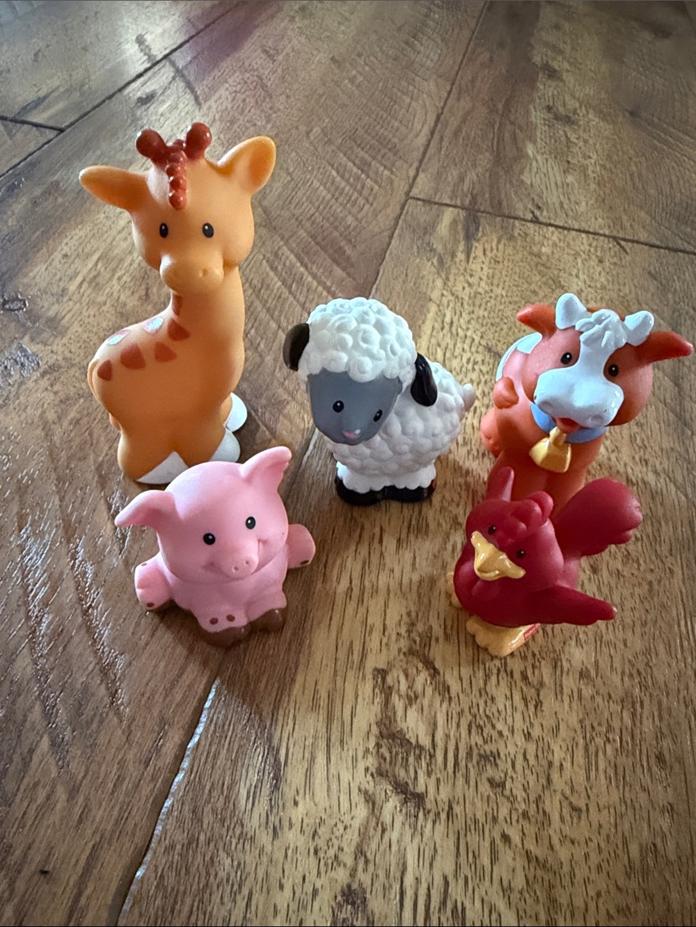Little People Fisher Price Animal Bundle Chicken Giraffe